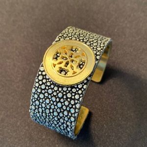 Rustic Cuff bracelet 1” width